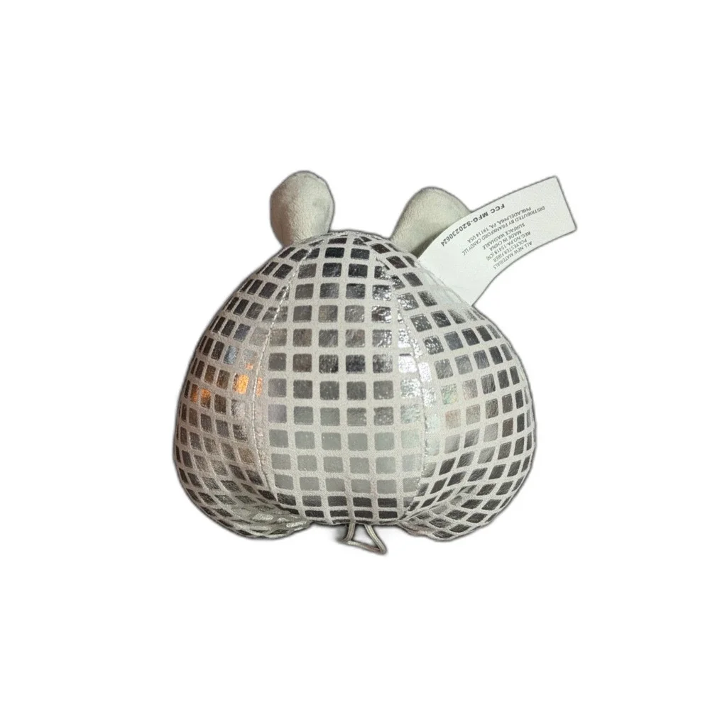 Frankford Candy Valentine's Day Heart Shaped Disco Ball Plush Toy